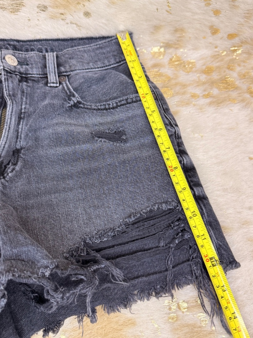 American Eagle‎ Highest Rise 90's Boyfriend Shorts Women's Size 2 - Picture 7 of 8
